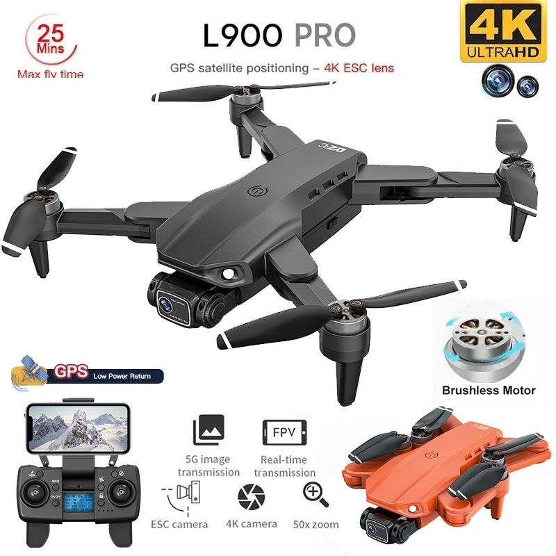 Drone Kit Professional - L900 Pro Gps Drone 4K Professionele