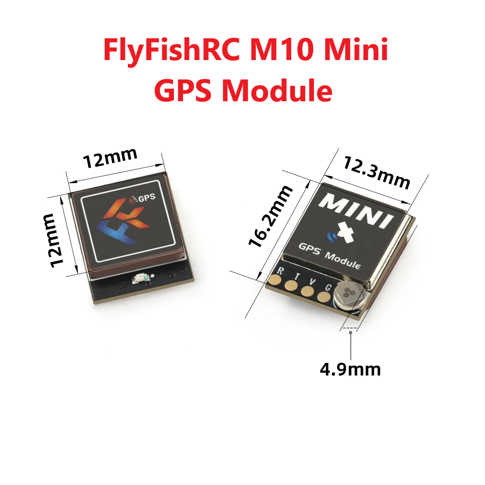 Drone Kit Long Range - Flyfishrc M10 Mini Gps Module 10e