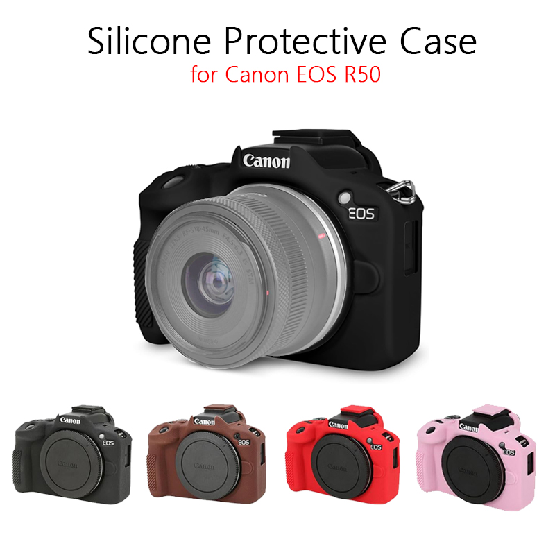 Canon Camera Eos R50 - Siliconen beschermhoes voor Canon EOS R50