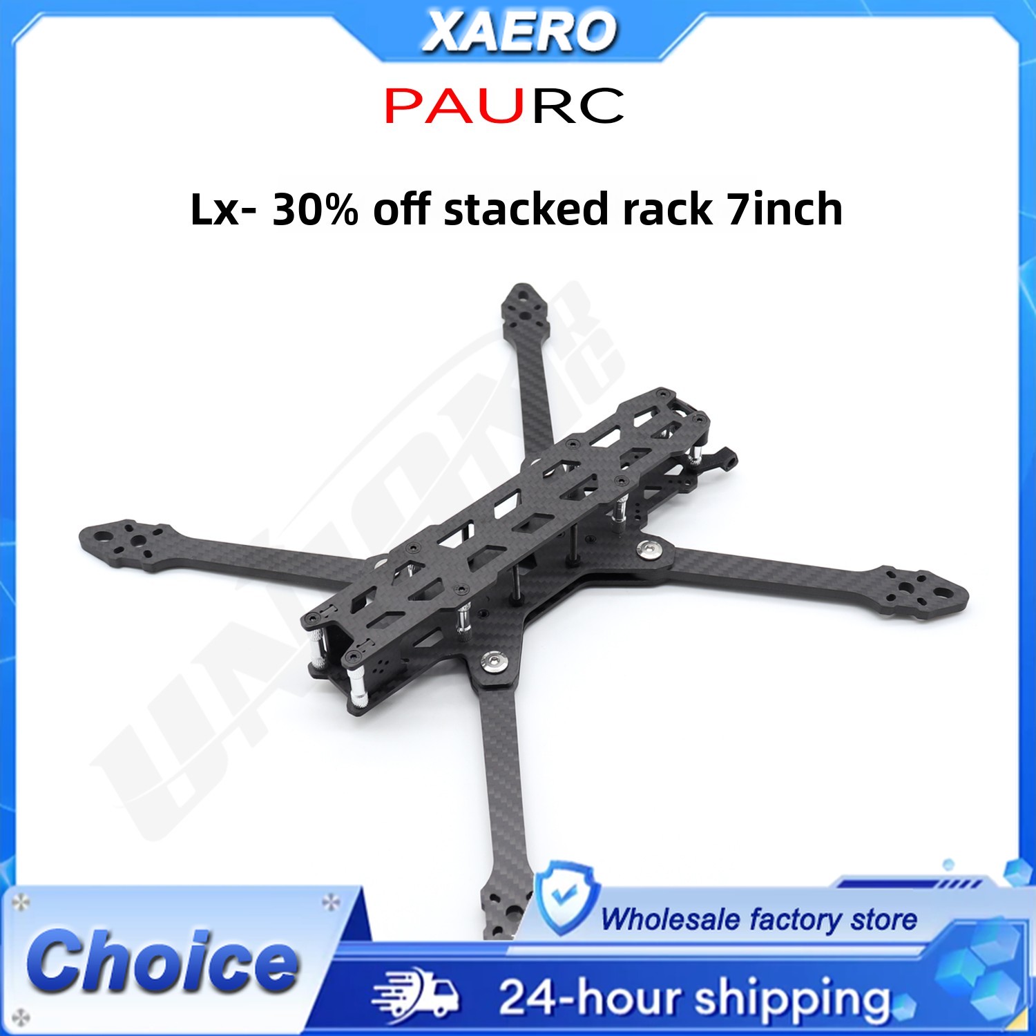 PAURC LX-7 opvouwbaar 7-inch F - Drone Kit Octocopter recensie en prijs