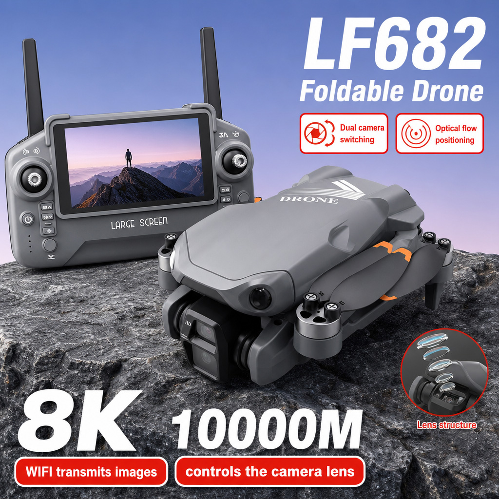 Luchtfoto LF682 Drone 8K HD Du - Dji Drone Mini 4 Pro recensie en prijs