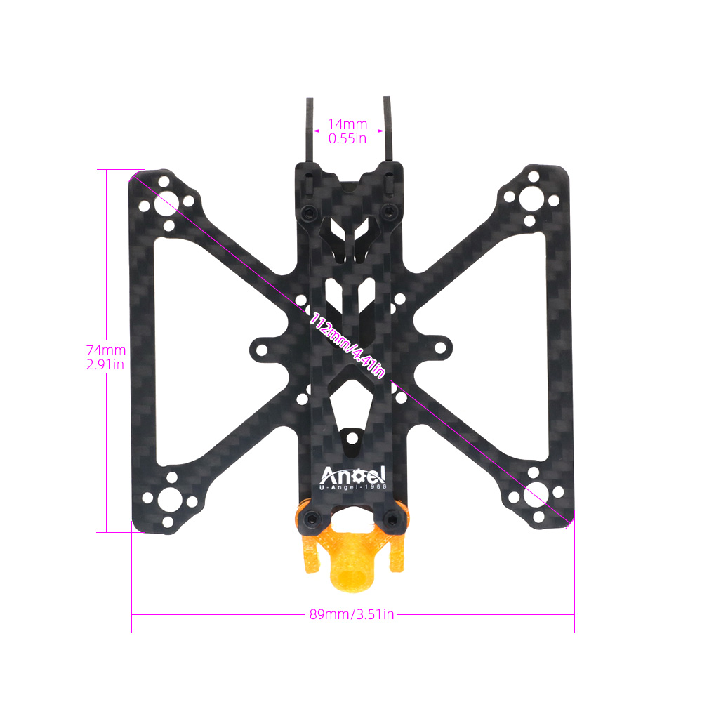 Angel20 Frame Kit 2 inch RC Dr - Drone Kit Octocopter recensie en prijs