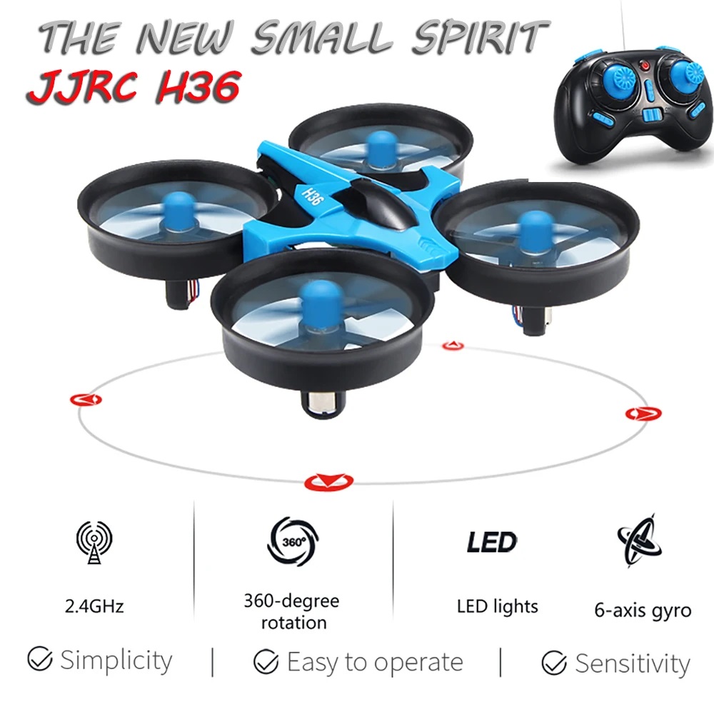JJRC H36 Mini Drone 4-kanaals  - Drone Kit Tricopter recensie en prijs
