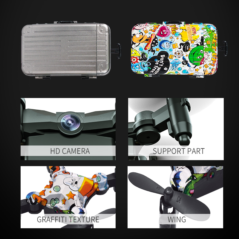 Dh120 Mini Drone 720P 480P Hd  - Drone Kit Tricopter recensie en prijs