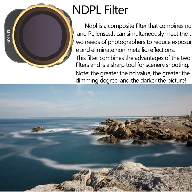 Drone-filter voor DJI Mini 3 P - Drone Kit With Camera recensie en prijs