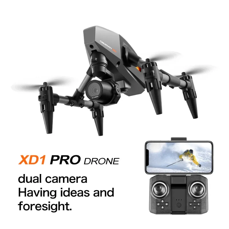 XD1 PRO Mini Drone Dual Camera - Drone Kit Tricopter recensie en prijs