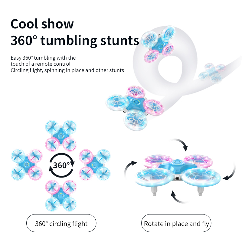 Mini Drone Flash 3D Flip 2.4G  - Drone Kit Tricopter recensie en prijs